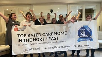Newton Aycliffe Care Home rated Top 20 home in North East